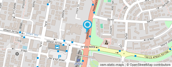 מפת הגעה אל הספריה העירונית ע"ש זאב וחיה בורשטין