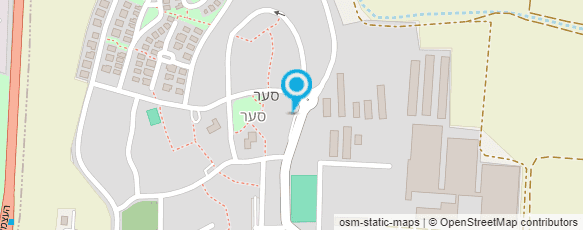 מפת הגעה אל קונדיטוריה פאי - חנות המפעל