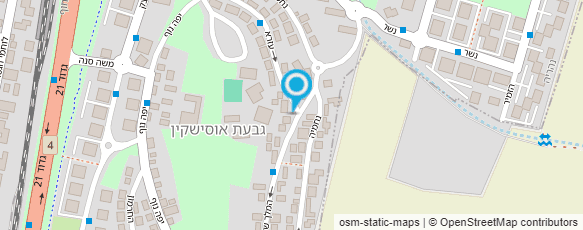 מפת הגעה אל בית ספר ממלכתי "אוסישקין"