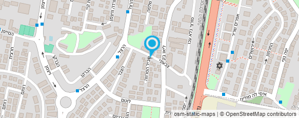 מפת הגעה אל המקיף העירוני בשיתוף רשת עמל