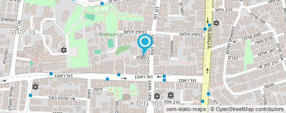 מפת הגעה אל בי"ס לנהיגה אדיר