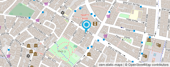 מפת הגעה אל בר הרשקוביץ