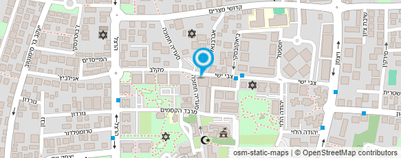 מפת הגעה אל כתר תורה