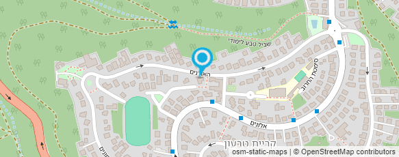 מפת הגעה אל מרכז יום לקשיש