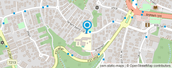 מפת הגעה אל "קרית עמל" ממלכתי