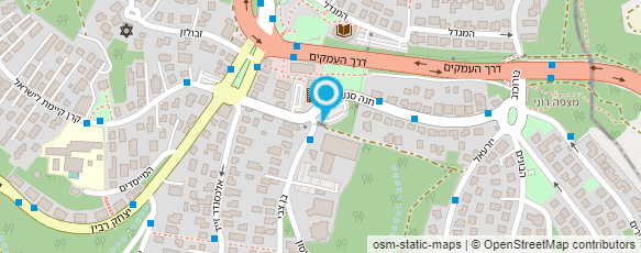 מפת הגעה אל בריכת חנה סנש