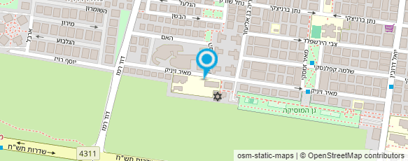 מפת הגעה אל ביה"ס הקהילתי "ניצנים"