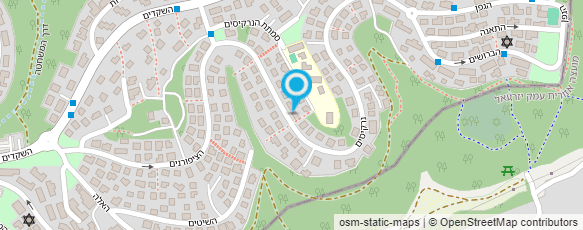 מפת הגעה אל ביה"ס הקהילתי "נרקיסים"