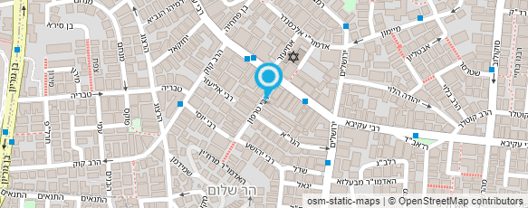 מפת הגעה אל עו"ד ונוטריון זעירא דוד