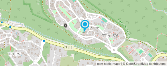 מפת הגעה אל "ימין-אורד" קרית חינוך