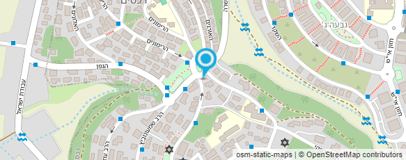 מפת הגעה אל מועצה מקומית רכסים