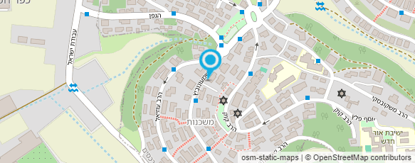 מפת הגעה אל ישיבת כנסת חזקיהו