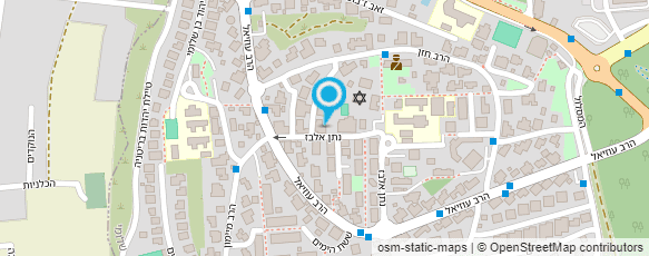 מפת הגעה אל ממלכתי ע"ש יצחק בן צבי