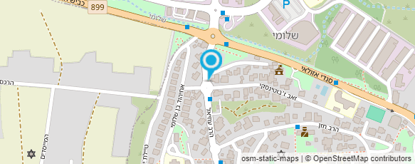 מפת הגעה אל מרכז קהילתי שלומי