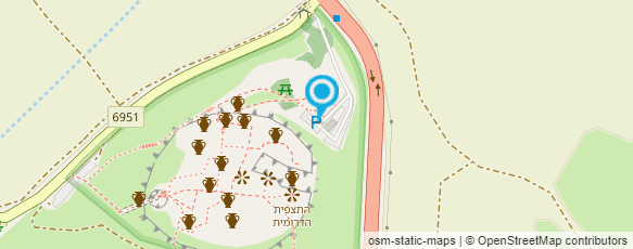 מפת הגעה אל עתיקות מגידו