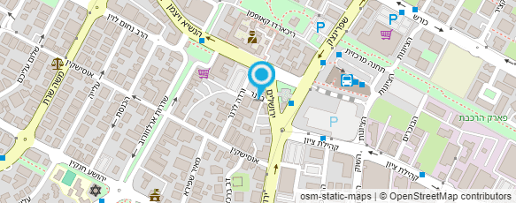 מפת הגעה אל פז (פוזננסקי) ישראל