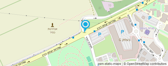 מפת הגעה אל משתלות ג. המורה בע"מ