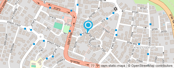 מפת הגעה אל סריג ותפר - שוש