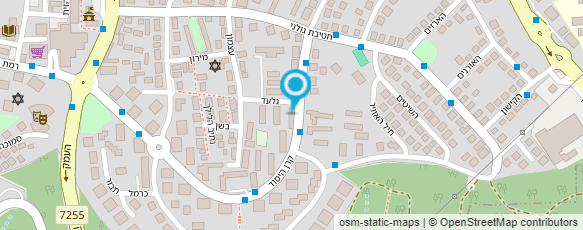 מפת הגעה אל "גיורא יוספטל" ממלכתי