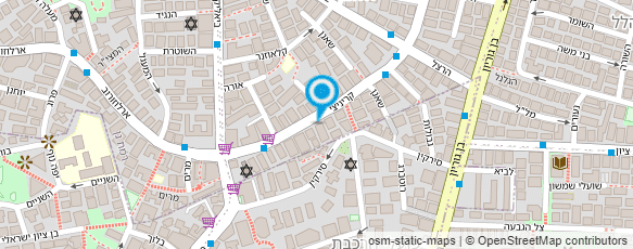 מפת הגעה אל ד"ר אורפז דורית מפת הגעה אל ד"ר אורפז דורית