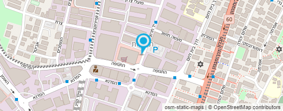 מפת הגעה אל סטודיו A - מכללה לאופנה ותפירה