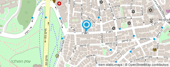 מפת הגעה אל בכרך בעז ביטוחים