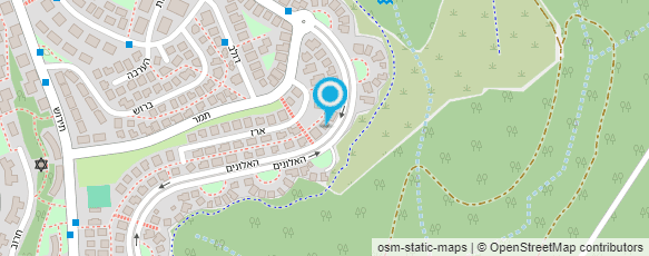 מפת הגעה אל ד"ר בר-שי מיכאל