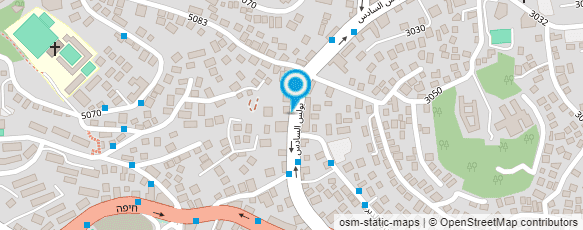 מפת הגעה אל בית חולים נצרת אי.מ.מ.ס.