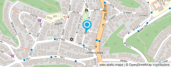 מפת הגעה אל לב הכרמל