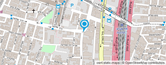 מפת הגעה אל סטודיו קורן