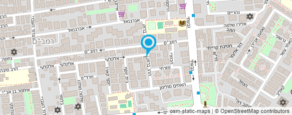 מפת הגעה אל מושיקו שרות תיקונים