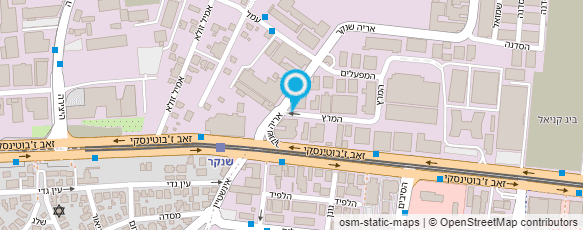מפת הגעה אל אוטו-טק מפת הגעה אל אוטו-טק