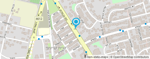 מפת הגעה אל משתלת פסיפלורה