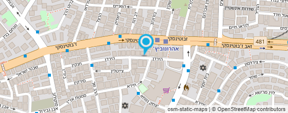 מפת הגעה אל גמ"ח ספרי ברית עולם