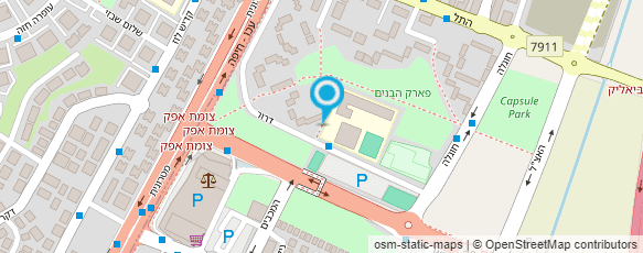 מפת הגעה אל בי"ס לריקוד - פליי