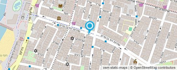 מפת הגעה אל חיות העיר