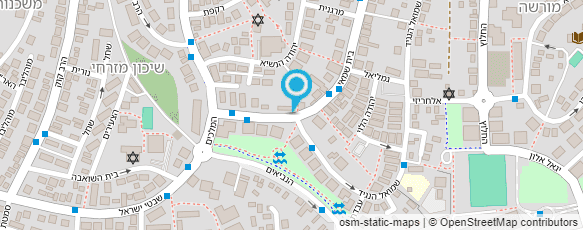 מפת הגעה אל שהרבני פירות וירקות