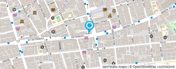 מפת הגעה אל הדים מכונים אודיולוגים בע"מ מפת הגעה אל הדים מכונים אודיולוגים בע"מ