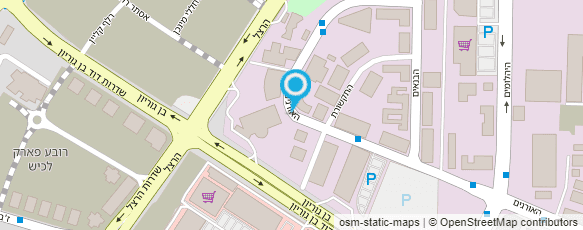 מפת הגעה אל ברטה BERTA