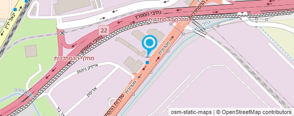 מפת הגעה אל עו"ד ומגשר יניב לוגסי