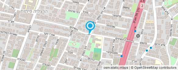 מפת הגעה אל עו"ד ונוטריון גורל אהרון