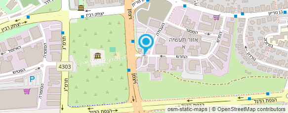 מפת הגעה אל משתלת עדן