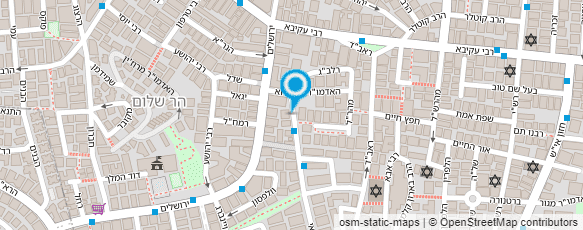 מפת הגעה אל שוק שארית בהנהלת יוסף