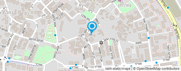 מפת הגעה אל רונן הגוזם מפת הגעה אל רונן הגוזם