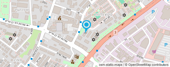 מפת הגעה אל ד"ר סרוור יצחק