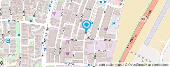 מפת הגעה אל המרכז להצללה