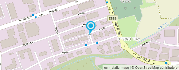 מפת הגעה אל כ.מ. חושן אלקטרוניקה בע"מ