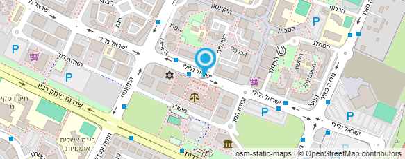 מפת הגעה אל SHARIR'S CLINIC