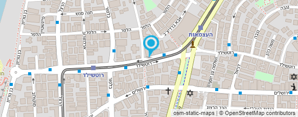 מפת הגעה אל כתר - מרפאת שיניים