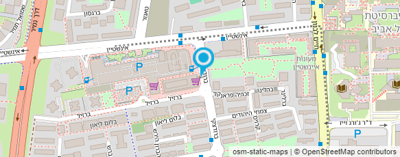 מפת הגעה אל ד"ר מוסקוביץ אהרונסון מיכאל